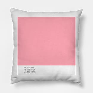 pantone 14-1911 TCX Candy Pink Pillow