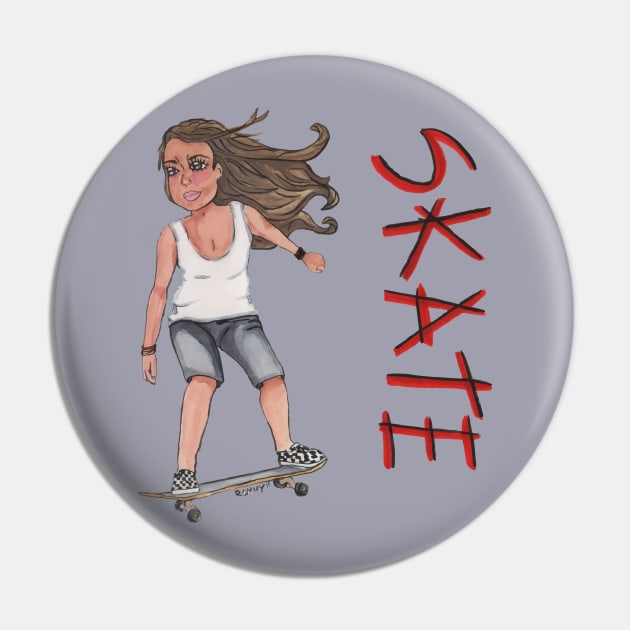 Skate Pin by RommyII