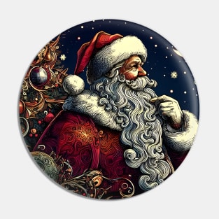 Captivating Christmas: Unleash Cheer with Unique Santa Claus Illustrations! Pin