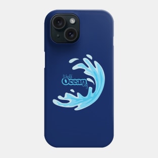 World Ocean Day June 8 Phone Case