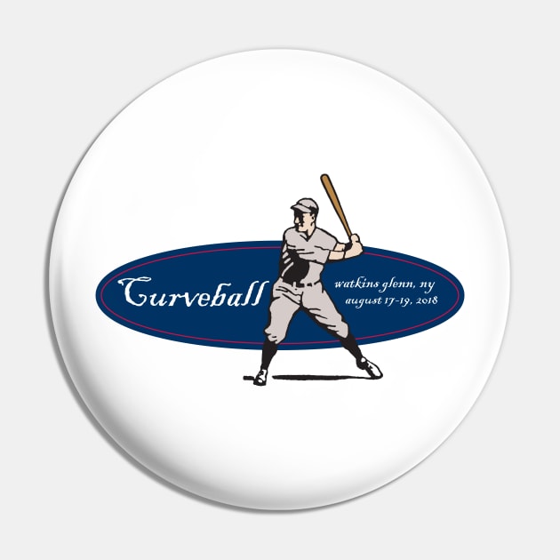 Curveball Pin by Cactux