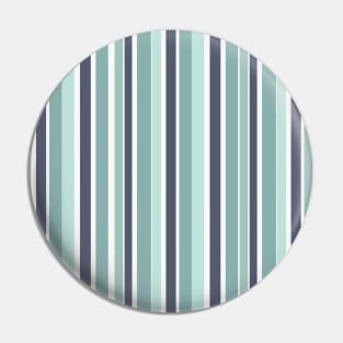 Color Block Stripes Blue and Grey Pin