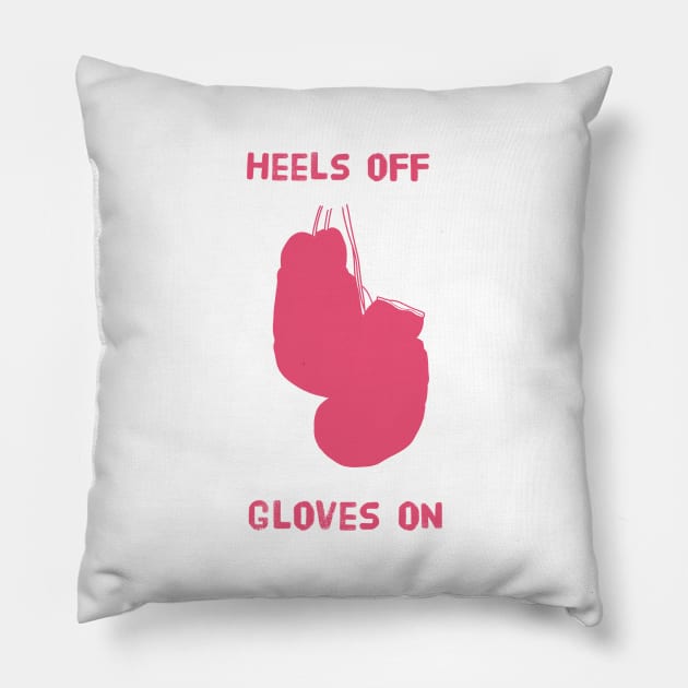 Heels off gloves on Pillow by pepques