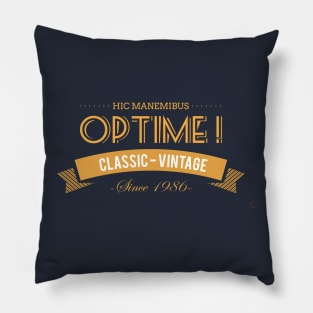 hic manemibus optime! Pillow