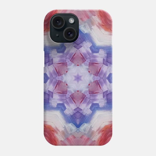 Crystal CityC Phone Case by Unique Black White Colorful Abstract Art