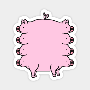 4 dimensional pig Magnet