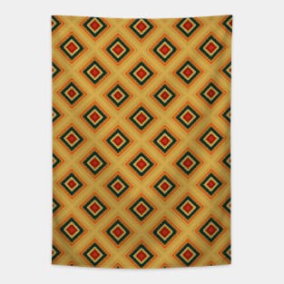 Patchwork Lattice Tapestry