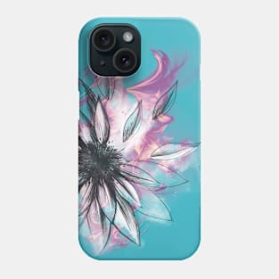 Flower Taken by the Breeze Phone Case