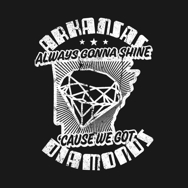 Arkansas Always Gonna Shine by rt-shirts