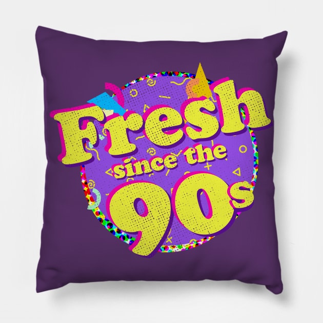 Fresh Since the 90s by Treaja Pillow by Treaja