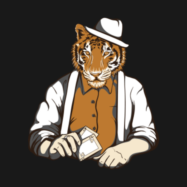 Tiger with cool swag Tiger Long Sleeve TShirt TeePublic