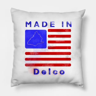 Made in Delco Pillow