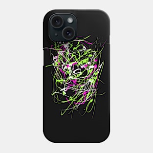 abstract face Phone Case