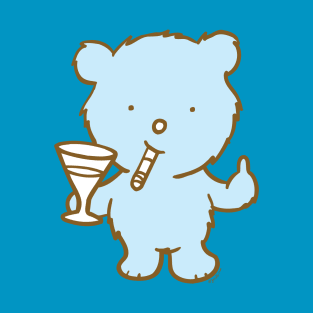 Martini Bear - JoKoBo T-Shirt