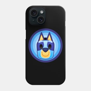 Bluey Circle Style Phone Case