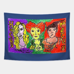 The Sanderson Sisters. Tapestry