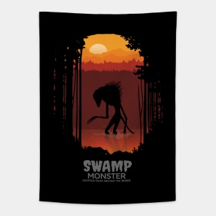 Swamp Monster Local Hunter Tapestry