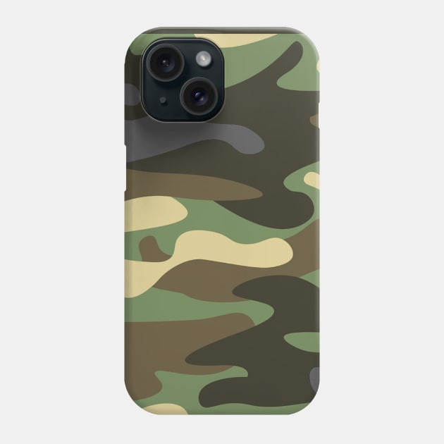 Camouflage Phone Case by AceLightning