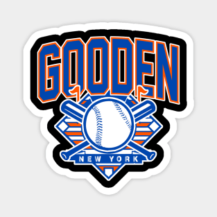 Vintage New York Baseball Gooden Magnet