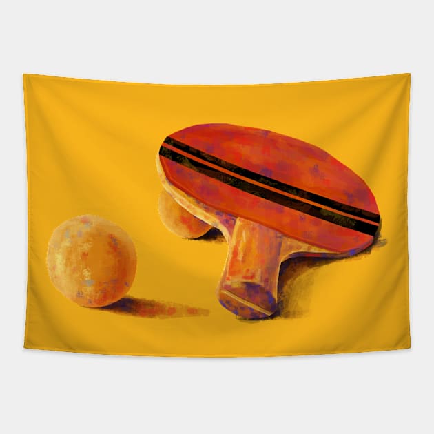 Ping Pong Tapestry by GreenCreature