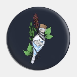 Luck in a Bottle - Blue Pin