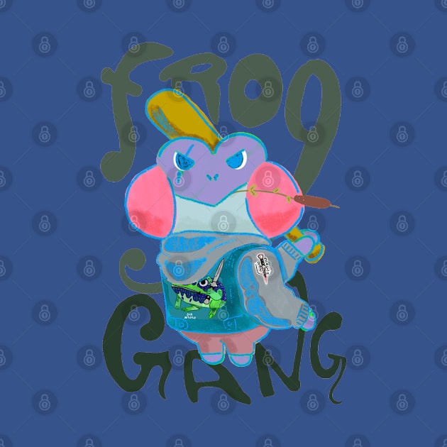 Frog Gang by Okay o_Random_Shop