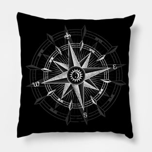 Compass Rose Pillow