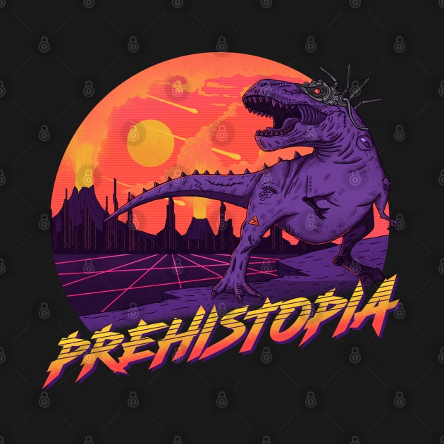 Prehistopia ✅ Dinosaurs and Cyberpunk by Sachpica