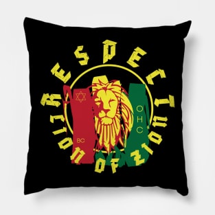 Lion Zion Respect OHC Pillow