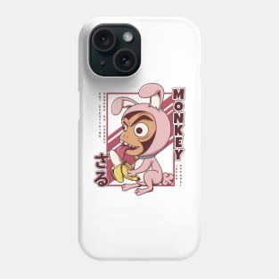 Banana monkey cute Phone Case