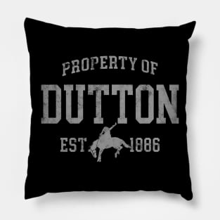 dutton rip (distressed) Pillow