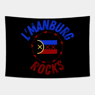 L'manburg Rocks Tapestry