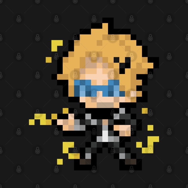 8-Bit Kaminari Denki by MilotheCorgi