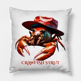 Crawfish Art Pillow