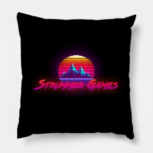 Strummer Games Logo Pillow