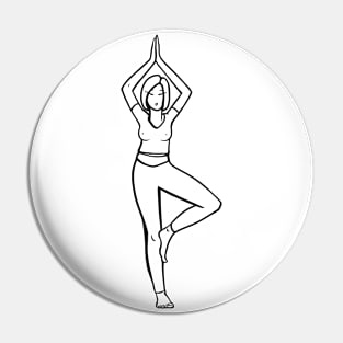 Your yoga t-shirt Pin