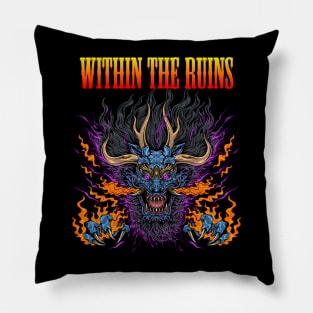 WITHIN THE RUINS MERCH VTG Pillow