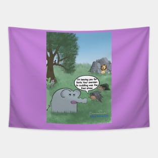 Enormously Funny Cartoons Prickly Situations Tapestry