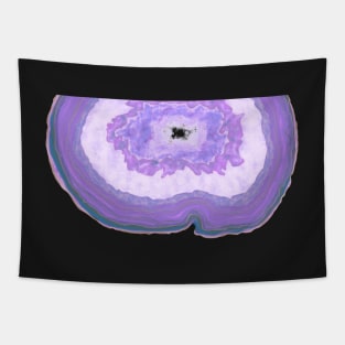 Purple Agate Slice Tapestry