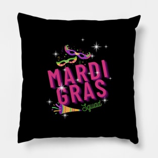 Mardi Gras squad Pillow