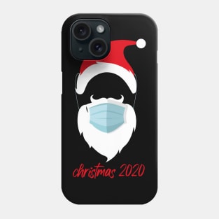 Christmas 2020 Funny Santa Wearing A Mask Phone Case