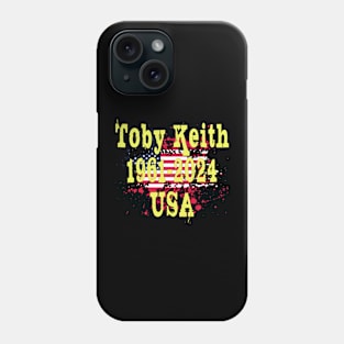 Toby Keith USA 1961 2024 D21 Phone Case