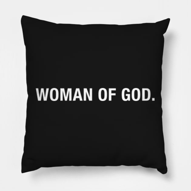 Woman of God. Pillow by CityNoir