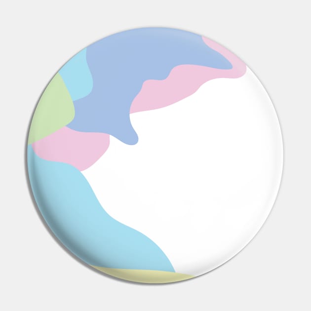 Colorful Pastel Slime Pin by nelloryn