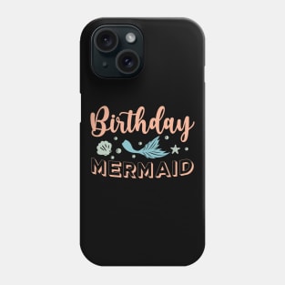 Birthday mermaid-mermaid Phone Case