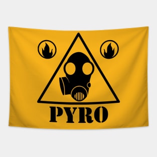 Pyro Sign Tapestry