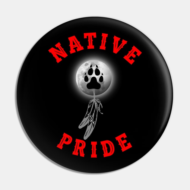 NATIVE PRIDE 7 (WOLF) Pin by GardenOfNightmares