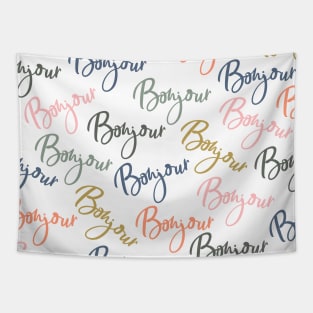 Bonjour Bonjour Tapestry