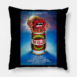 Return of the Killer Tomatoes Pillow