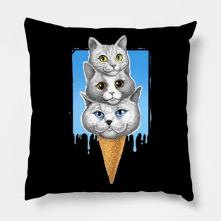 Ice-cream cats Pillow